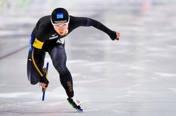 스피드스케이팅 여자 1000m 세계신기록을 작성한 고다이라 나오. <출처=ISU 홈페이지>