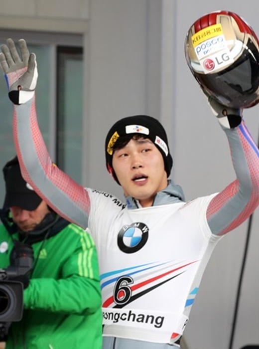 윤성빈은 평창동계올림픽을 통해 사상 첫 아시아인 스켈레톤 금메달을 노린다. <사진=연합뉴스>