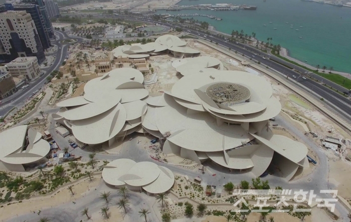 현대건설이 시공 중인 카타르 국립박물관
