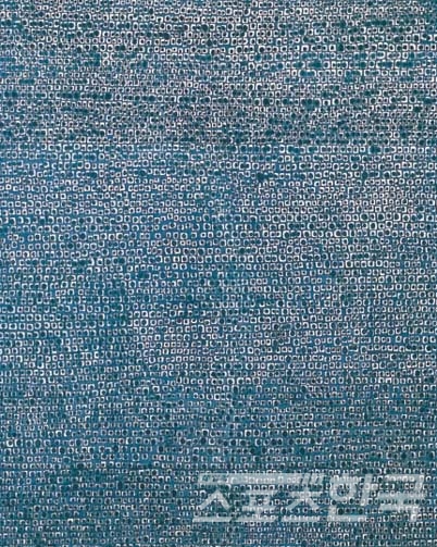 김환기, <어디서 무엇이 되어 다시 만나랴>, 1962, 캔버스에 유채, 236x172cm
