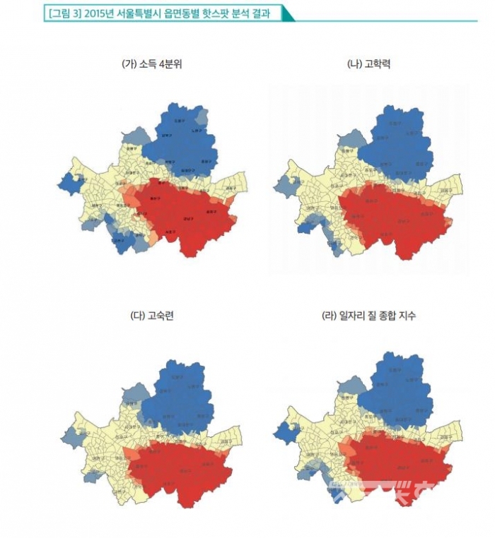 서울시 일자리 분석결과