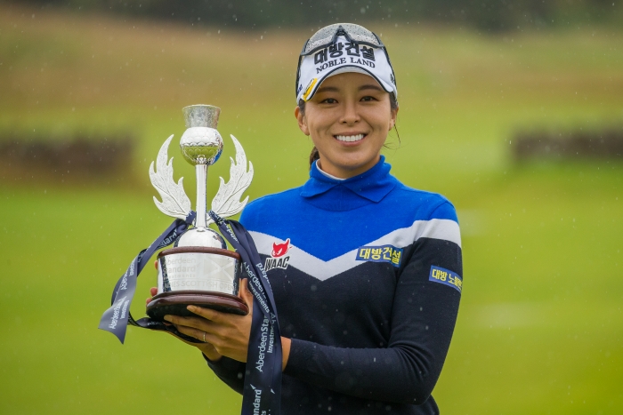 허미정이 5년 만에 미국여자프로골프(LPGA) 투어 스코틀랜드오픈(총상금 150만달러) 우승을 차지했다. / 사진 = 연합뉴스 제공