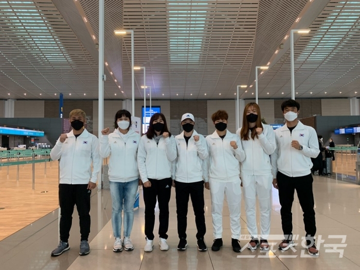 대한민국 여자 테니스 국가대표팀(사진 = 대한테니스협회 제공))