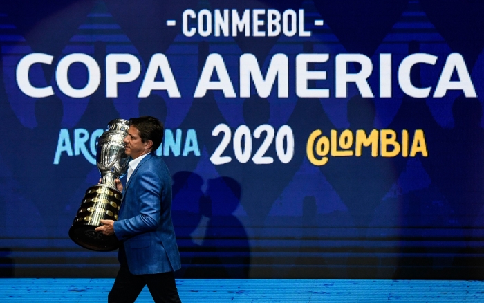 지난해 12월 코파 아메리카 2020 조 추첨 (이상 사진 = 연합뉴스)