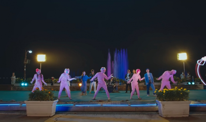 한국관광공사 유튜브 채널에 소개된 목포시 평화광장의 춤추는 바다분수 관광홍보영상