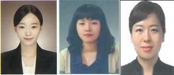 (왼쪽부터) 강병숙, 박양미, 이혜란