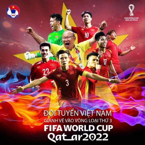 월드컵 최종예선 진출에 성공한 베트남ㅣ베트남축구협회 페이스북 캡처