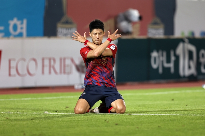 김천상무 허용준ㅣ사진=한국프로축구연맹