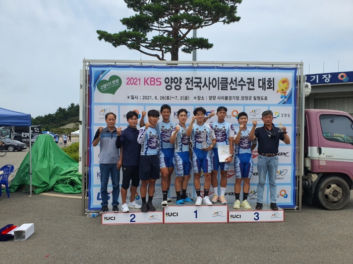 전국 최강 팀 웍을 자랑하는 강진 사이클팀