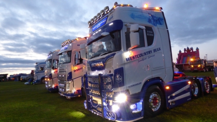 영국에서 개최된 트럭 전시회인 ‘2019 데본 트럭쇼’ 모습