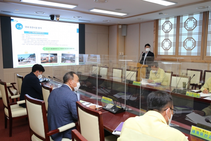 신안군이 30일 섬의 중요성 및 섬문화의 다양성을 보존하기 위한 섬생활사박물관 건립을 위한 타당성 조사 용역 최종 보고회를 개최 했다.