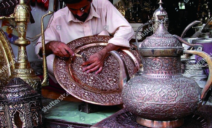 파키스탄의 금속공예
