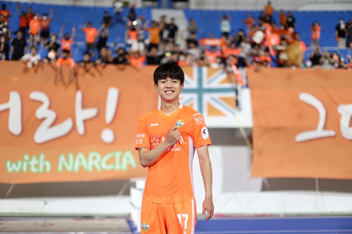 K리그1 18라운드 MVP 강원FC 김대원 (사진=한국프로축구연맹 제공)