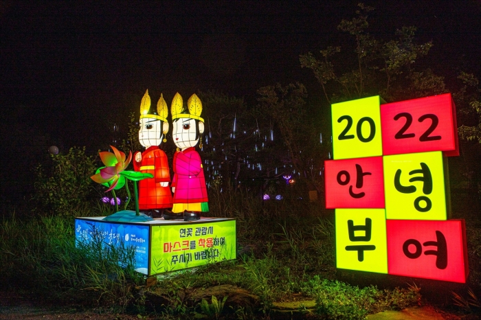 서동공원(궁남지) 야간경관