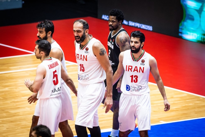 이란 농구 대표팀 (사진=FIBA)