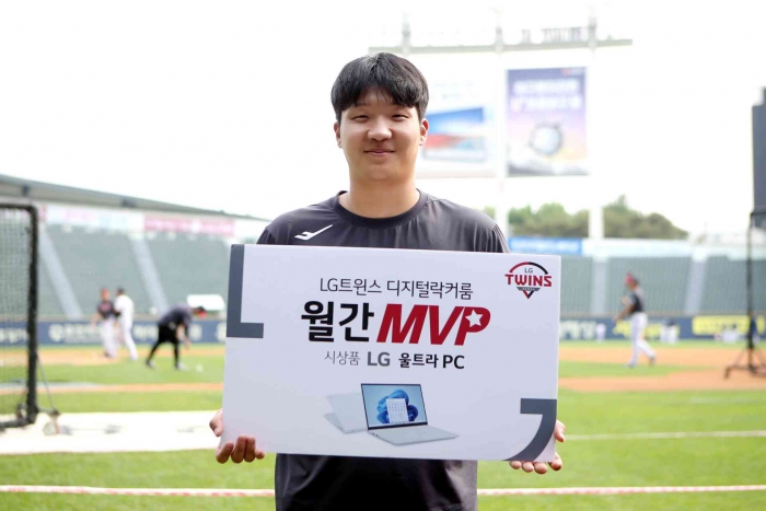 문보경이 ‘디지털 락커룸 9월 MVP’로 선정됐다. (사진=LG트윈스)