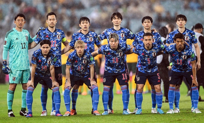(사진=2022 카타르 월드컵서 E조에 속한 일본 / EPA=연합뉴스)