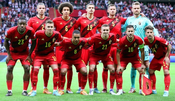 (사진=2022 카타르 월드컵에서 F조에 속한 벨기에 / EPA=연합뉴스)