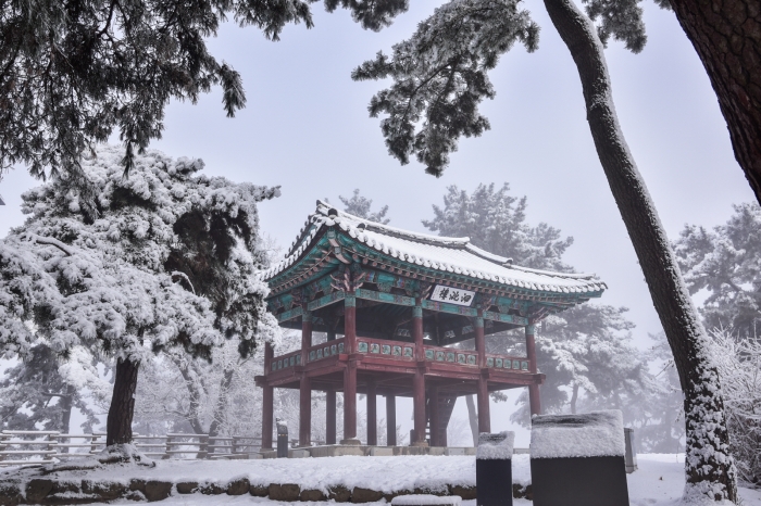 한국관광 100선 선정/부소산성(겨울)