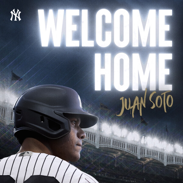후안 소토의 영입을 발표한 뉴욕 양키스. (사진=뉴욕 양키스 구단 공식 X(구 트위터) 캡처)