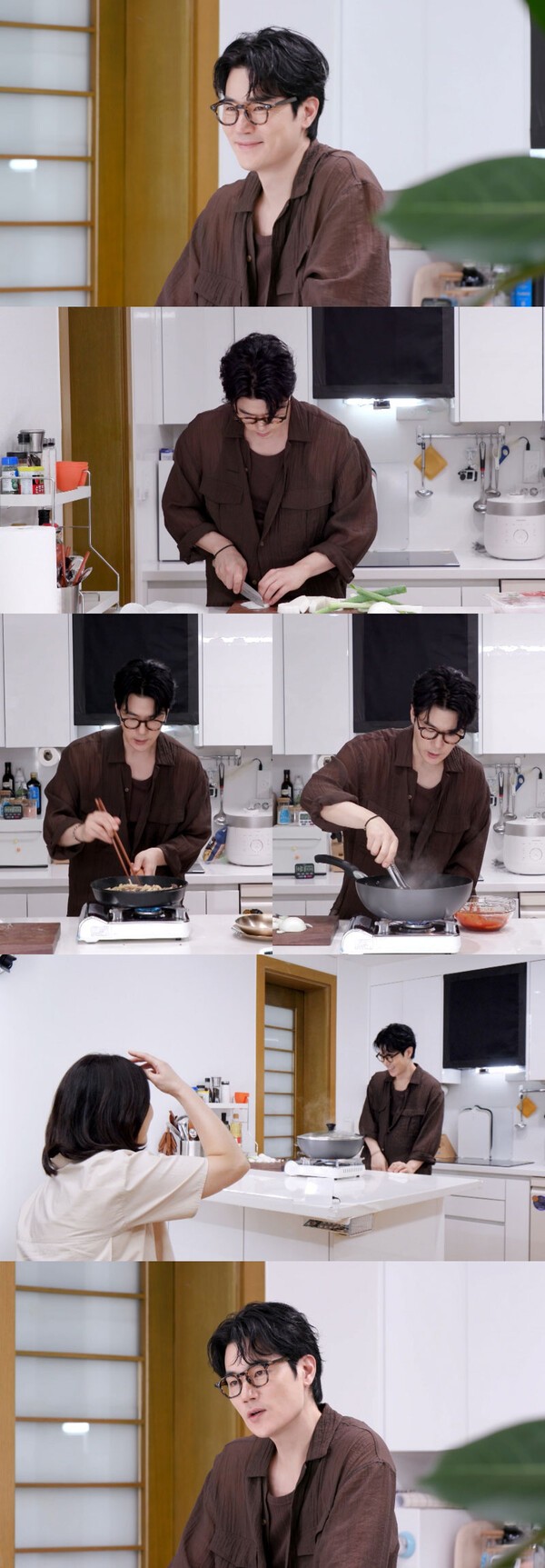 <b>김강우</b>, 아내 첫 공개로 '편스토랑' 뒤흔든 결혼 바이럴의 남자