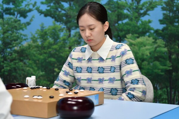 제9회 해성 여자기성전 2연패를 달성한 김은지 9단 [사진=한국기원 제공]