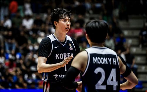 에이스 가세에도 무너진 한국 <b>남자농구</b>, 레바논에 19점 차 <b>완패</b>… F조 최...