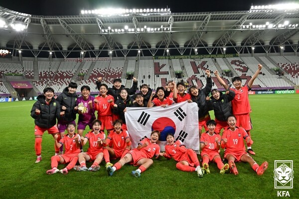 '최종전 뒤집기' 한국 U-20 여자축구, 에콰도르 꺾고 2회 연속 16강
