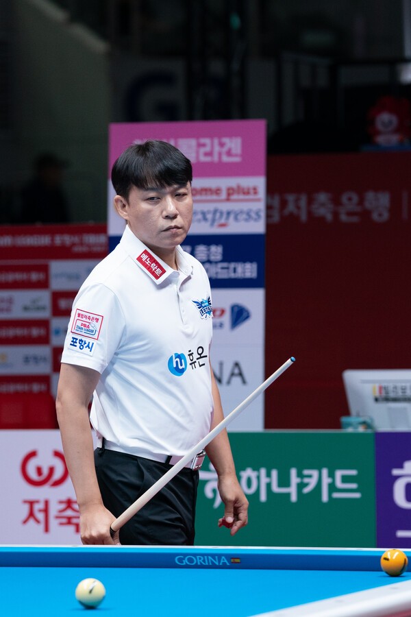 휴온스, 하나카드 꺾고 3연승 질주…PBA 팀리그 3R 상위권 경쟁 '혼돈'