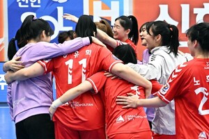 26연패 <b>대구시청</b>, <b>핸드볼 H리그</b> 1년 9개월 만에 감격의 첫 승리